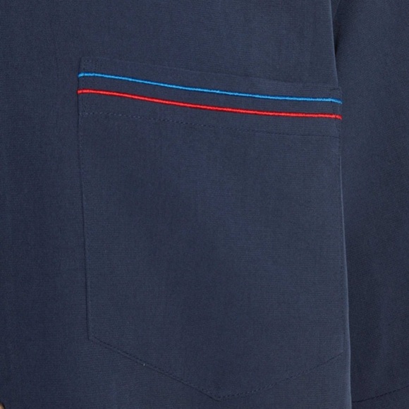 USA FLAG BAMBOO CAY SHIRT ORIGINAL XL Embroidered Patriotic Eclectic Grandpa - Picture 4 of 10